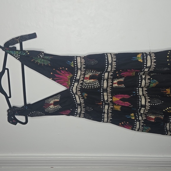 NWT Farm Rio Wonderful Headdress Midi Dress - Picture 11 of 17